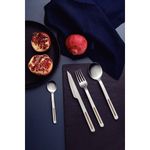 Juego de Cubiertos Tramontina Vik en Acero Inoxidable con Detalles de Polipropileno Igata 24 Piezas