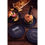 Plato Tramontina Black Burger en Polipropileno Gris