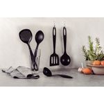 Juego de Utensilios Tramontina Ability en Nylon Negro 05 Piezas