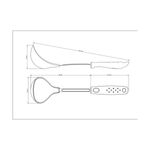 Cucharon Tramontina Utilita en Nylon con Mango de Polipropileno Negro