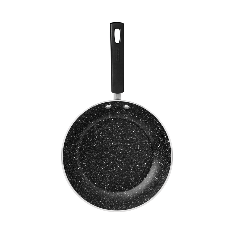 Sartén Tramontina Sicília en Aluminio con Revestimiento Interno y Externo en Antiadherente Starflon Excellent Negro 24 cm 12 L