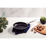 Sartén Tramontina Piemonte en Aluminio con Revestimiento Interno y Externo en Antiadherente Starflon Excellent Negro 20 cm 09 L