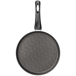 Panquequera Tramontina Paris en Aluminio con Revestimiento Interno y Externo con Antiadherente Starflon Max Plomo 28 cm y 1