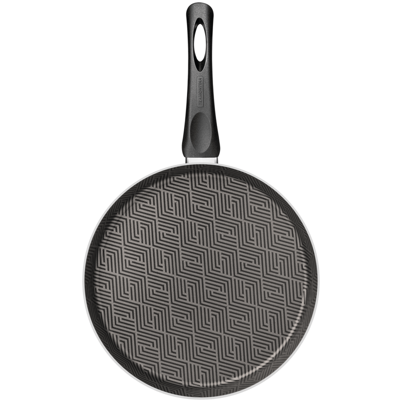 Panquequera Tramontina Paris en Aluminio con Revestimiento Interno y Externo con Antiadherente Starflon Max Plomo 28 cm y 1