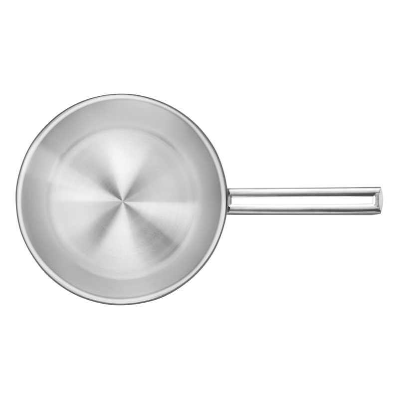 Sartén Tramontina Brava de Acero Inoxidable Fondo Triple con Mango 24 cm 21 L