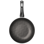 Sartén Honda Tramontina Paris en aluminio con revestimiento interno y externo con antiadherente Starflon Max plomo de 28 cm y 3